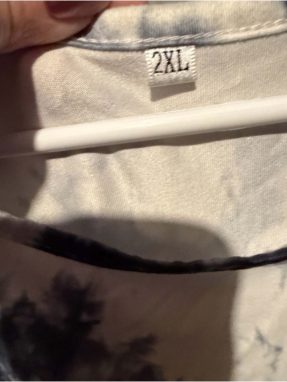 π Western Boho Tie Dye Stripe Raglan Tee Shirt | 2XL π€ - Picture 3 of 4